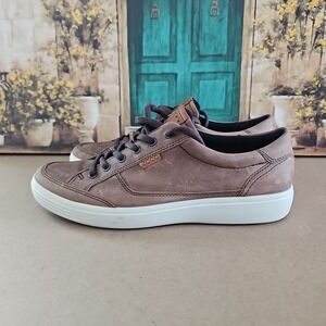 Ecco Soft 7 City Men's Sneakers Shoes Size 10 US 44 EU Leather Lace Up Street